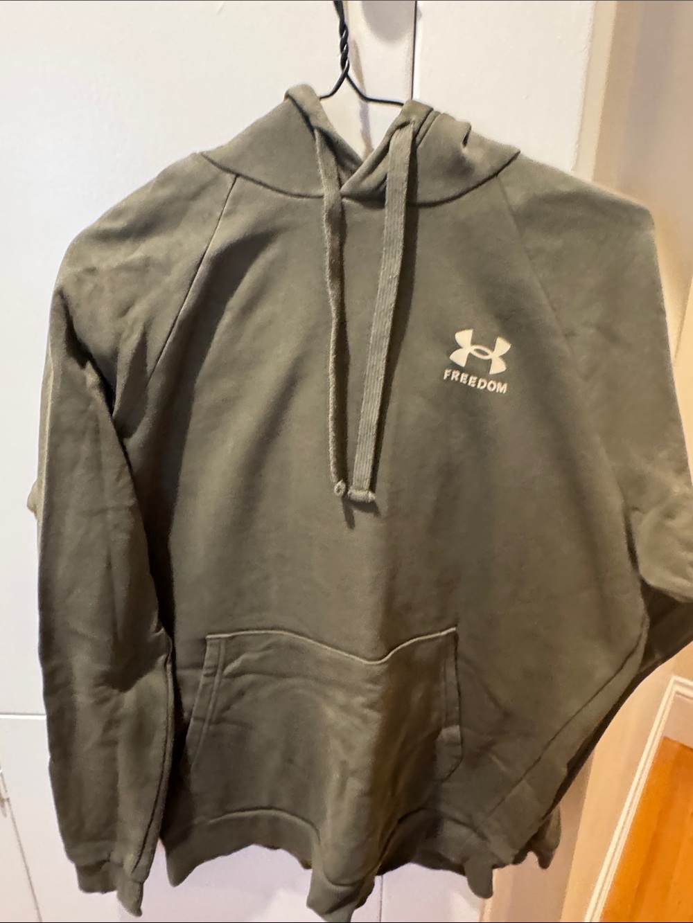 Under Armour Freedom Pullover Hoodie - Olive Green